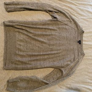 Grey j crew mens sweater size medium